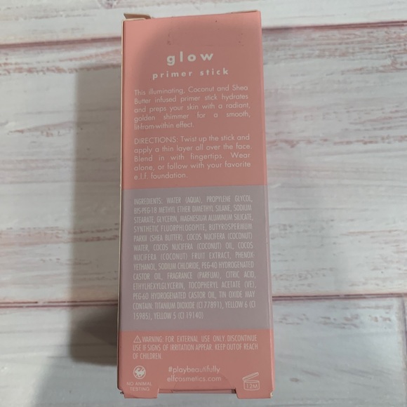 e.l.f. Elf+ Glow Primer Stick Lightweight, Hydrating, Luminizing Primes, Prep - Picture 3 of 3
